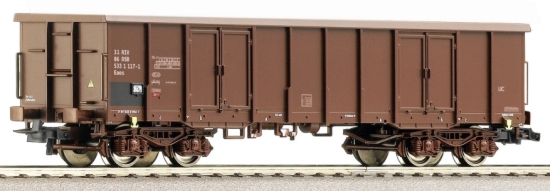 4 axle Gondola car<br /><a href='images/pictures/Roco/66946.jpg' target='_blank'>Full size image</a>